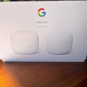 Google Nest Wifi Router and point